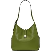 kate spade new york womens Deco Pebbled Leather Large Shoulder Bag