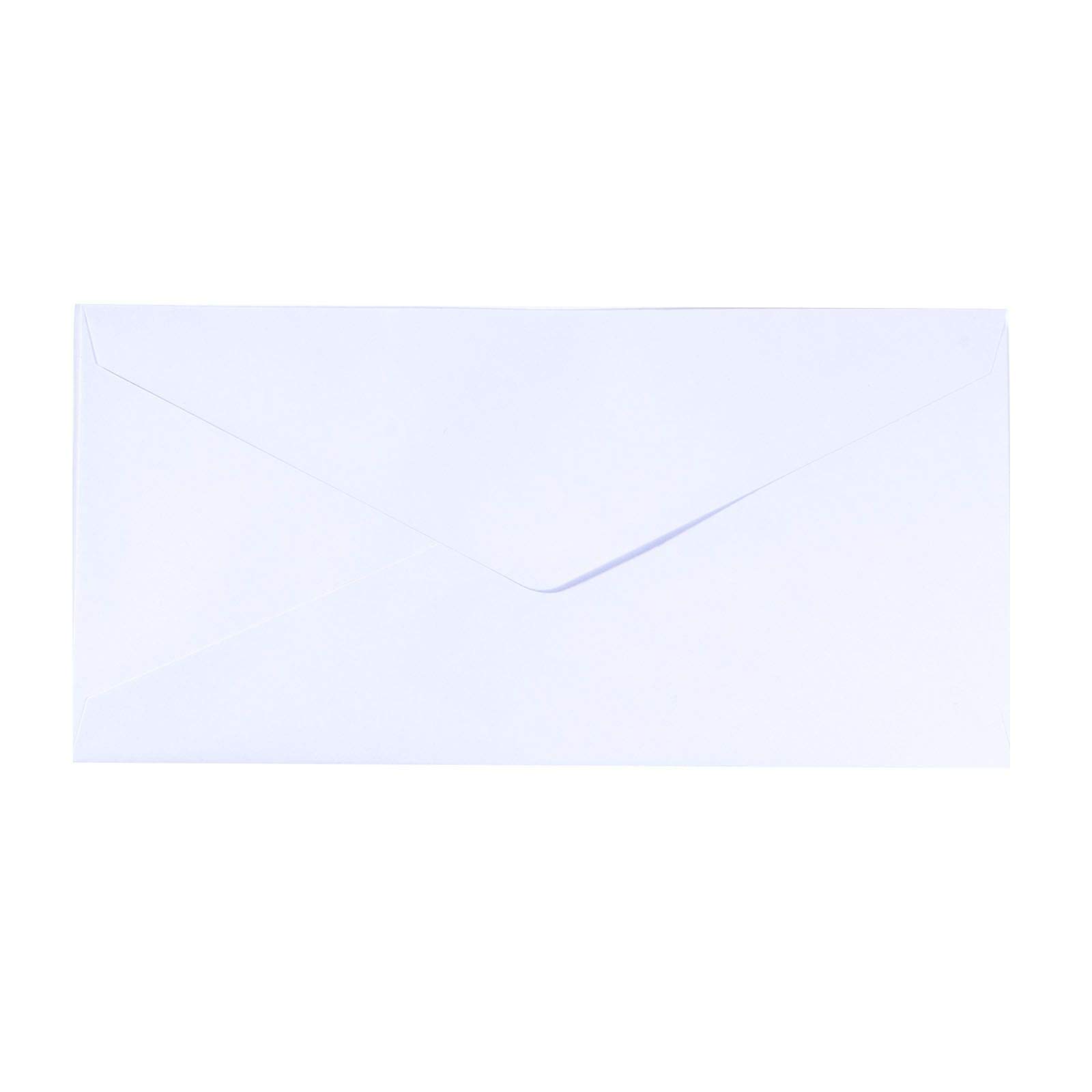 Vaessen Creative Large Rectangular Florence Envelopes for Greeting Cards, White, Set of 5, Matching Cards Available