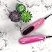 Head Kandy, Side Kick, Pink, Professional Hair Straightener Brush, Tourmaline Infused Ceramic, For Bangs & Short Hair