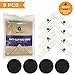 Granny's Home Rug Grippers Carpet Rubber Anti-skid Pad .Stop Slipping Rug,Keeps Your Rug in Place & Makes Corners Flat, waterproof (8PCS)