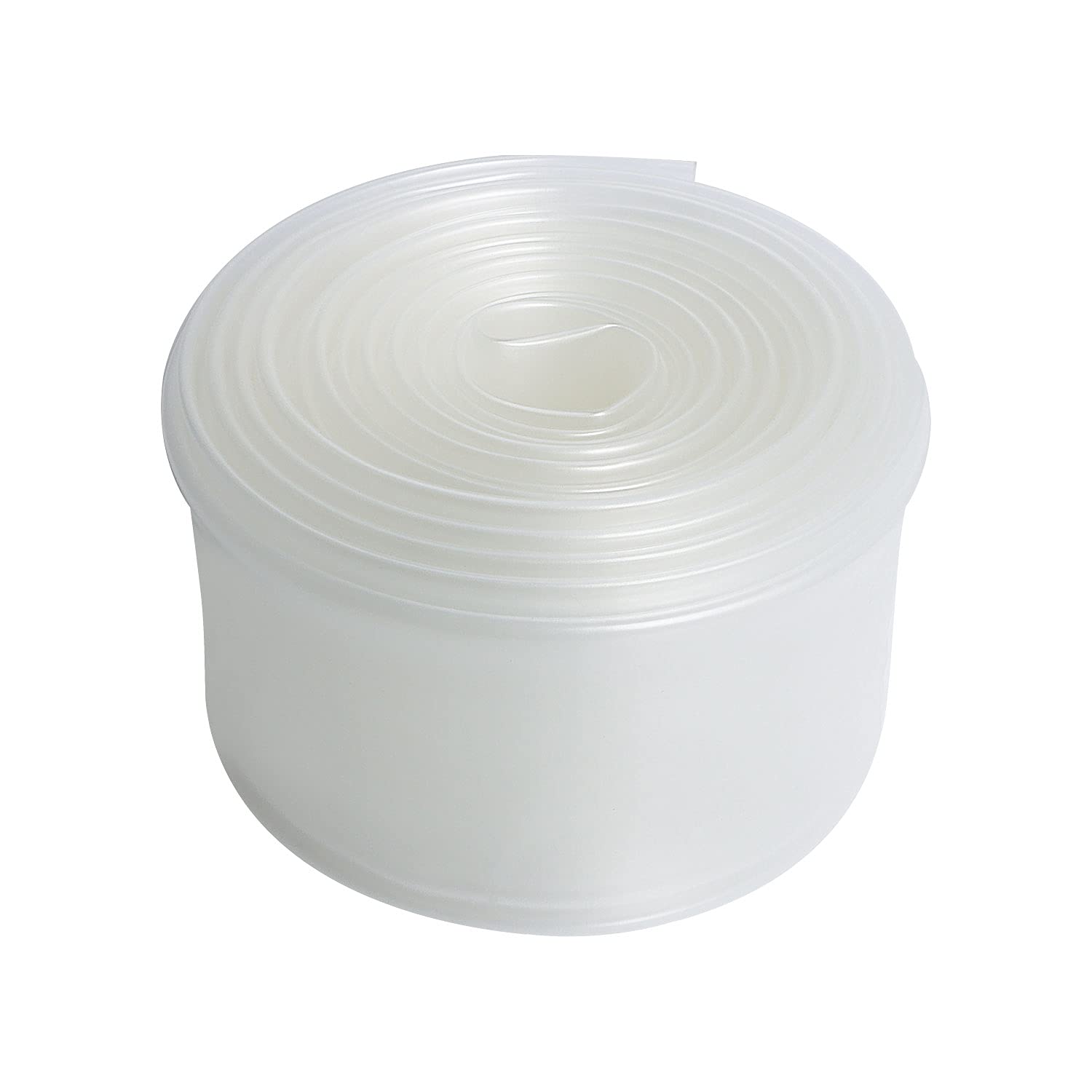 Aoje-Link 40mm ID Transparent Heat Shrink Tubing Shrinkable Tube 5M(16.4Ft) 1pcs