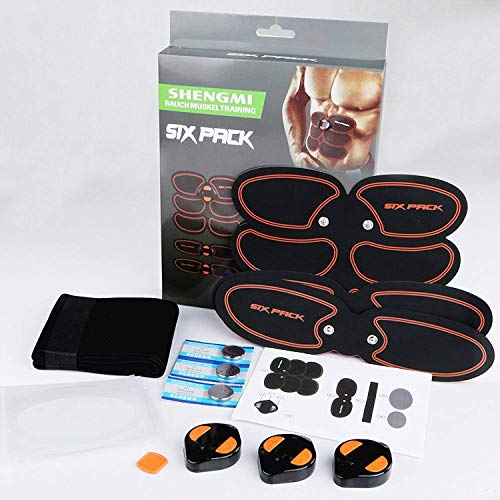 Abs Stimulator, Muscle Toner-Abs Stimulating Belt-Abdominal Toner-Training Device for Muscles- Wireless Portable to-Go Gym Device- Muscle Sculpting at Home- Fitness Equipment for at-Home Workouts