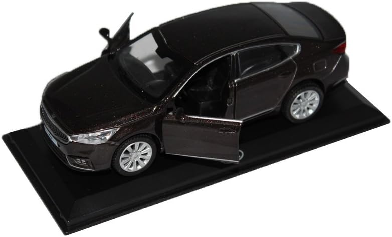 [KIA Brand Collection] 1:38 Scale For KIA 2017+ All New Cadenza, K7 Diecast Model MiniAture Car Toy - Pluto Brown