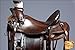 HILASON 17 in Western Horse Wade Saddle Leather Ranch Roping Wallnutthumb 4
