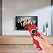 Remote Case/Cover for Fire TV Stick 4K, Protective Silicone Holder Lightweight [Anti Slip] ShockProof for Fire TV Cube/Fire TV(3rd Gen)Compatible with All-New 2nd Gen Alexa Voice Remote Control (Red)