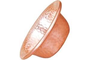 JOINPAYA Small Copper Water Rice Bowl for Temple Worship and Home Use, Handmade Buddha Offering Bowl 3 Inch