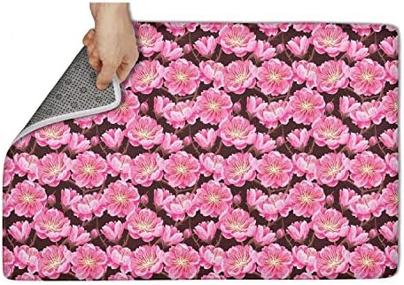 ISKORE Boy Sport Seamless Pattern Door Mats Indoor/Outdoor Entrance Rug Non-Slip