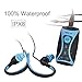 Walkercam S1 100% 8gb Waterproof MP3 Player with FM Radio and Underwater Headphones for Swimming by Swimmer - 1 Year Replacement Warranty