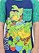 TMNT Teenage Mutant Ninja Turtles Boys Short Sleeve Tee (4T, Blue/Green TMNT)