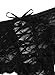 SOLYHUX Women's Sexy Lingerie Criss Cross Lace Boyshorts Panty Thong Underwear
