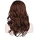 KeeWig Synthetic Auburn Wig Long Wavy Piano Blend Light and Dark Auburn and Strawberry Blonde KATE #P27/30/33