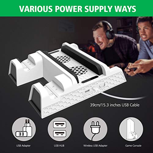image for OIVO Vertical Cooling Stand Compatible with Xbox ONE X/Xbox ONE S/Regu