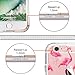 MOSNOVO iPhone 6S Case/iPhone 6 Case, Cute Flamingo Tropical Clear Design Printed Transparent Plastic Hard Back Case with TPU Bumper Protective Case Cover for Apple iPhone 6/iPhone 6S