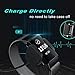 Minfex compatible with Fitbit Charge 3 Screen Protector, Chargeable Protective Case Soft&Slim TPU Cover Frame Sport Accessories for Fitbit Charge 3/Charge 3 SE Fitness Activity Tracker (1 Pack(Clear))