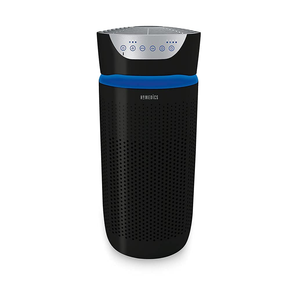 HoMedics TotalClean Tower Air Purifier (Black, Large Room (245 sq ft))