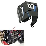 Alpha Rider Black Blue Radiator Side Cover Water