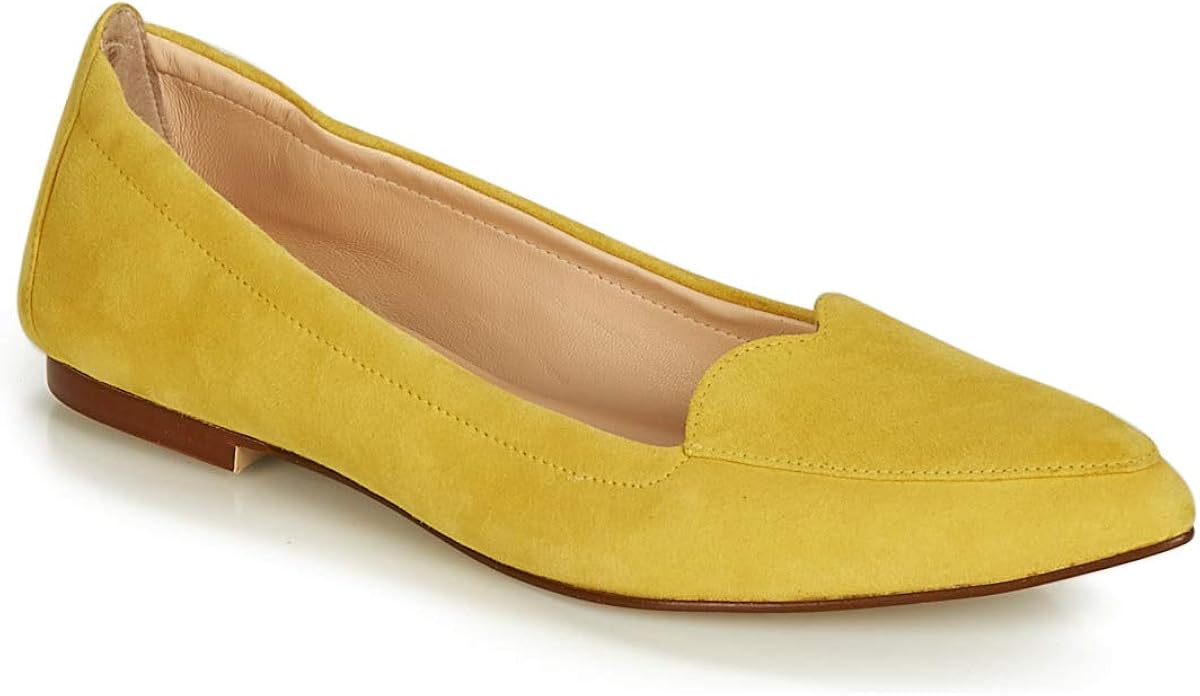 yellow ballerinas