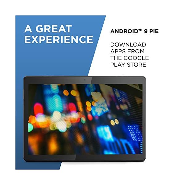 Lenovo Tab M10 10.1 Inch HD Tablet – (Quad Core 2.0GHz, 2 GB RAM, 16 GB eMMC, Android Pie) – Slate Black