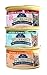 Blue Buffalo Wilderness Grain-Free Wild Delights Variety Pack Cat Food - 3 Flavors (Chicken & Trout, Chicken & Salmon, and Chicken & Turkey) - 12 (3 Ounce) Cans - 4 of Each Flavor