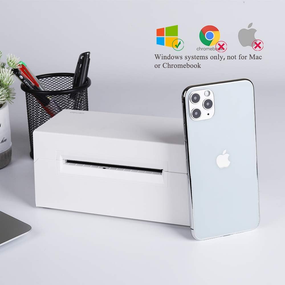 Thermal Label Printer, DL-770D 150mm/s High Speed Thermal Label Printer - Compatible with Shopify eBay Poshmark Shippo  - Barcode Printer for Windows Only - Print Width 1.7-4.25'': Appliances