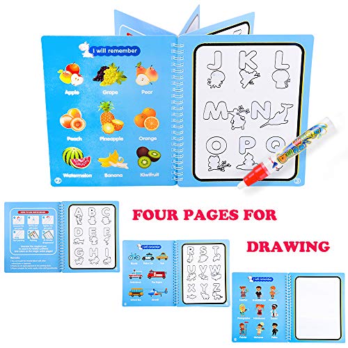 image for Toyly Water Doodle Drawing Mat with Carry Bag and Aqua Magic Coloring 