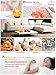 HemingWeigh Hand Crafted Rock Salt Bowl Lamp with Himalayan Salt Chips, Wood Base, Electric Wire & Bulb