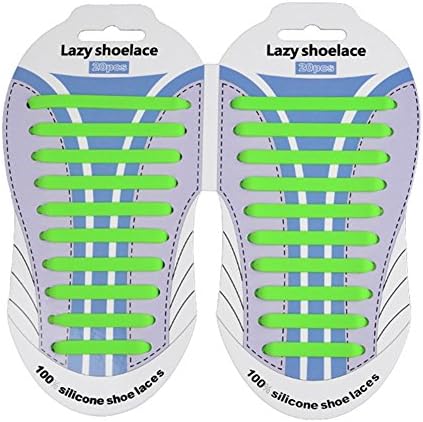 No Tie Shoelaces For Kids/Adults-Waterproof&Elastic Silicone Tieless Shoe Laces-for Athletic & Dress Shoes, Hiking Boots & More.Multicolor.