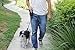 ErgoClick - Black Retractable Dog Leash, 26-Feet Long, Large Heavy Duty, Ergonomic Soft-Grip and Durable - For All Sizes and Breeds