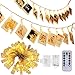 Adecorty Gifts for Teen Girls, 40 LED Photo Clip String Lights with Remote & Timer 8 Modes Battery Powered Twinkle Lights for Teen Girl Bedroom Decor Christmas Wedding Outdoor (14.1ft, Warm White)