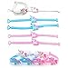 54Pack Rainbow Unicorn Party Supplies,Perfect Unicorn Gifts-Unicorn Necklace Novelty Unicorn Keychain Bulk Unicorn Bracelet Kit Kids Ring Unicorn Hairpin, Unicorn Party Favors for Kids Girls Birthday