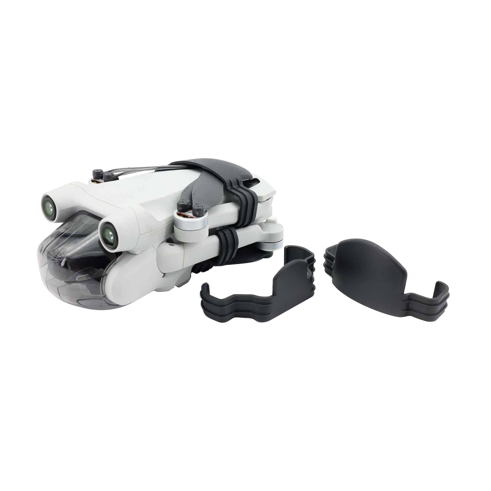 MotuTech Propeller Holder for DJI Mini 3 / Mini 3 Pro - Drone Propeller Holder - White - Plastic - Shock Resistant - Adult - Intermediate