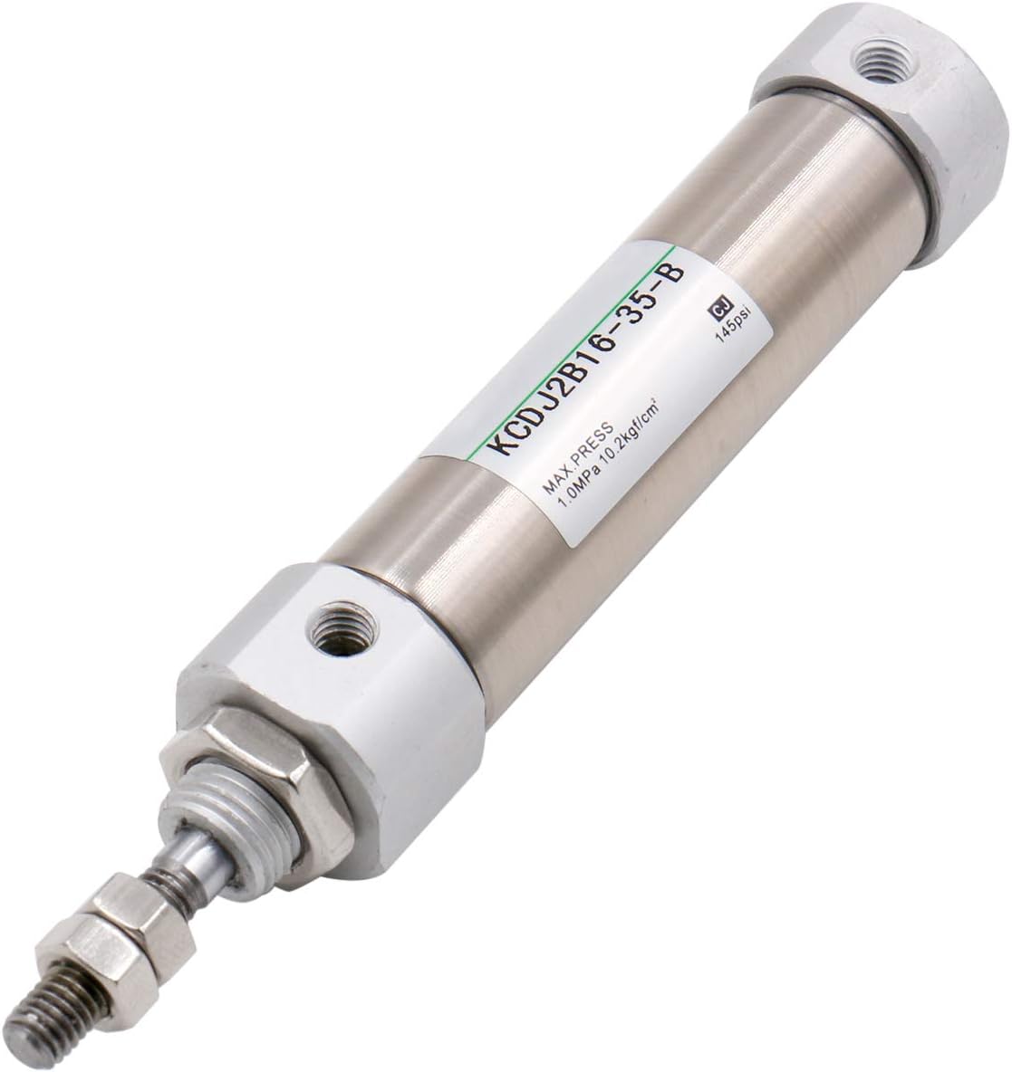 Heschen Slim air cylinder, pneumatic cylinder CDJ2B 1635, M5 Port, 16