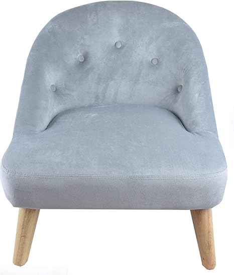 kids velvet chair