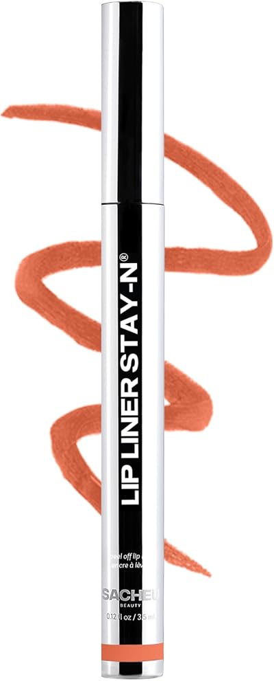 Sacheu Lip Liner STAY-N Peel Off Lip Stain Long-Lasting Waterproof