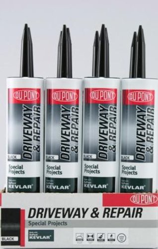 DuPont 07860 10.1-Ounce Driveway and Repair Sealant with Kevlar, Black