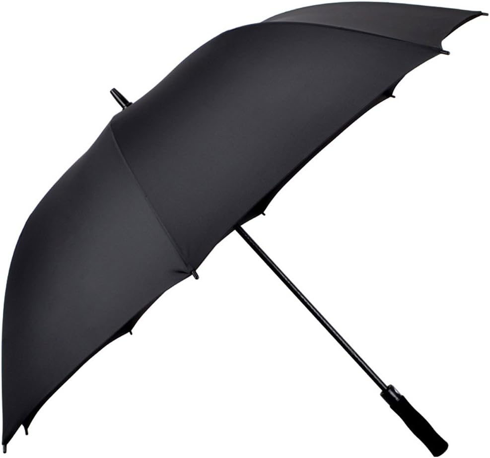 CNHY 60 Inch Windproof Golf Umbrella Extra Large Automatic Open Oversize Rain&Wind Repellent Sun Protection Stick Umbrellas for Men Women