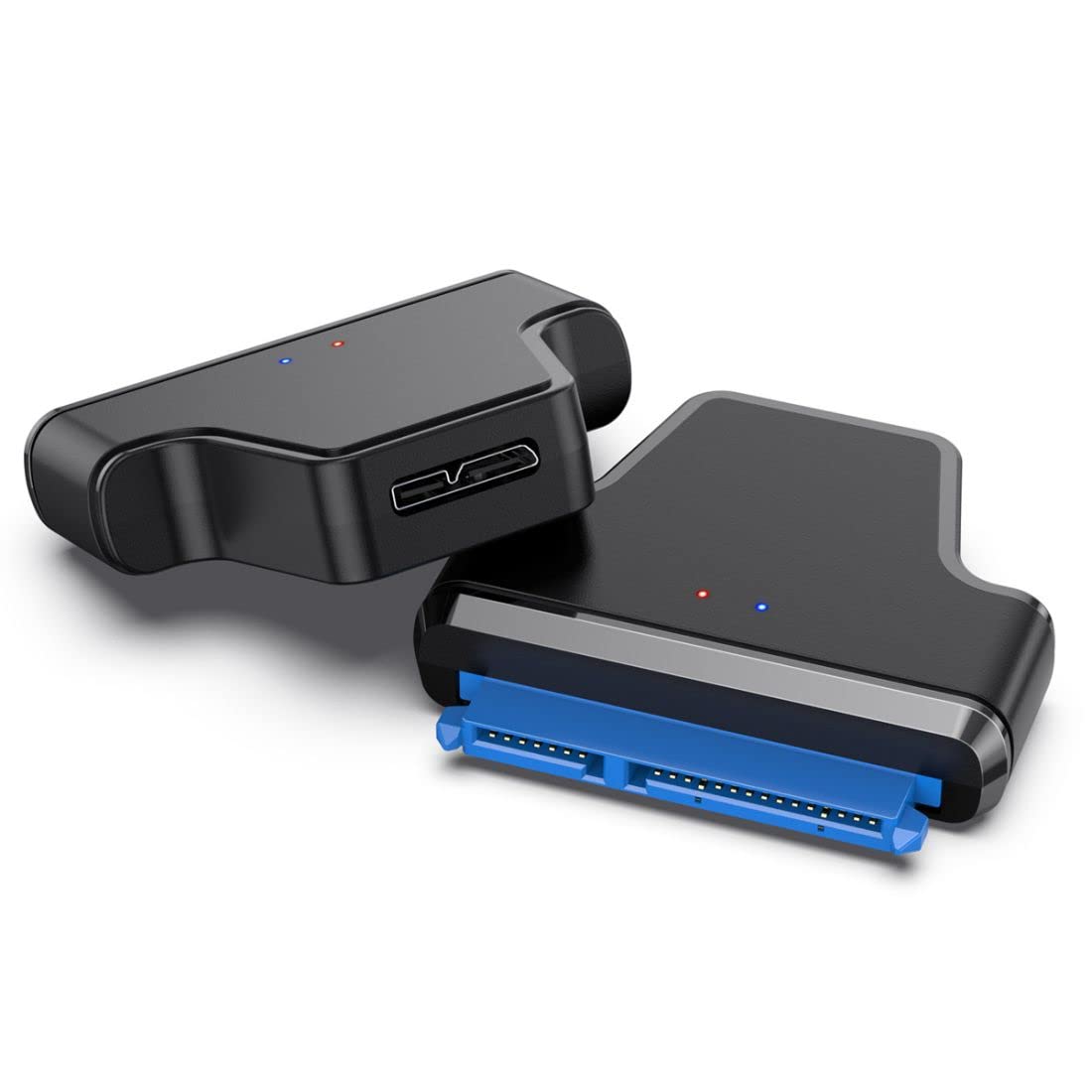 CY SATA to Micro USB,Micro USB 3.0 to SATA 22Pin 7+15 Adapter 5Gbps for 2.5 Inch Hard Disk Drive SSD HDD
