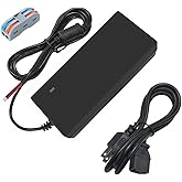 12V 5A Power Supply DC Power Adapter AC 100V-240V to DC 12 Volt 5amp Power Converterwith Bare Wires and Quick connectors