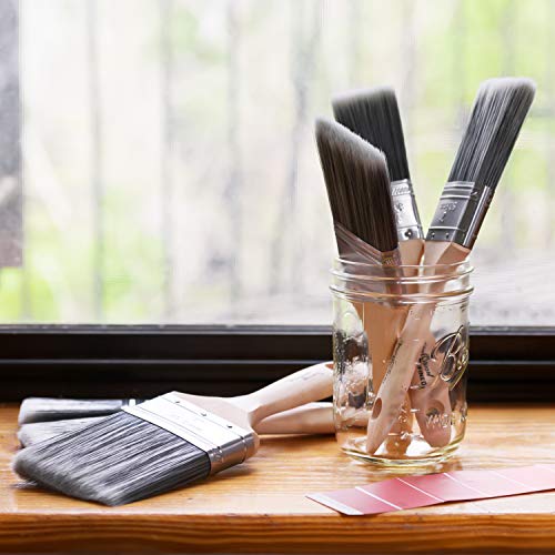 Professional Paint Brush Set 6 Piece Precision Defined HeavyDuty