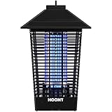 Hoont Powerful Electric Indoor Outdoor Bug Zapper and Fly Zapper Catcher Killer Trap – Protects Up to 1.5 Acre / Bug and Fly Killer, Insect Killer, Mosquito Killer – For Residential and Commercial Use