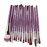 Makeup Brush，Canserin 15 pcs/Sets Eye Shadow Foundation Eyebrow Lip Brush Makeup Brushes Tool