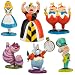 Disney Alice in Wonderland Figure Play Set -- 6-Pc. (200647) - Glittered units