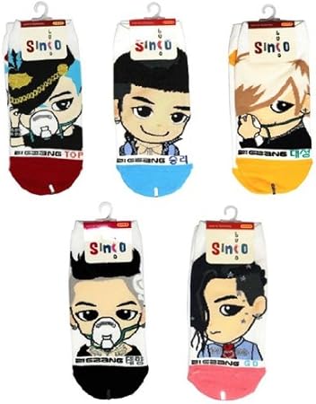 Amazon Bigbang 靴下 キャラクター靴下 5足セット おもちゃ おもちゃ