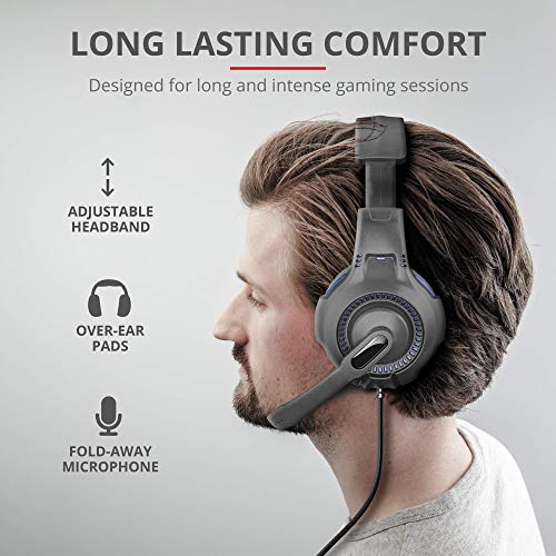 Trust Gaming Headset voor Playstation 4 (PS4) en Playstation 5 (PS5) GXT 307B Ravu met Verstelbare Microfoon en… - Afbeelding 5