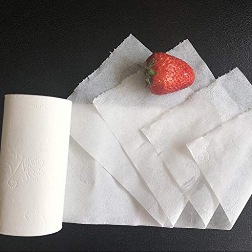 10 Roll Paper, Household FourLayer Paper Towels, Soft Toilet Paper