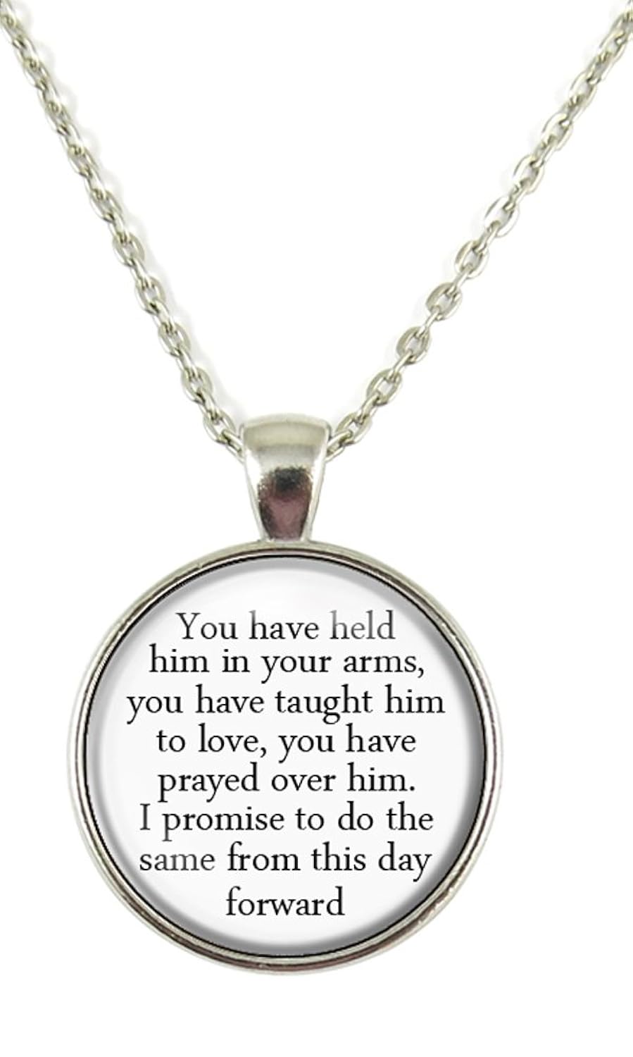 Amazon Mother Gift Mother of the Groom Necklace Gift for Future Mother in Law Wedding Chain Pendant Necklace Jewelry