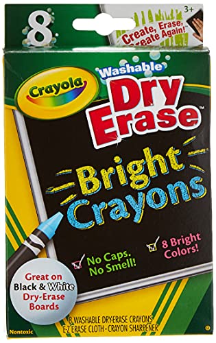 Crayola Dry Erase Bright Crayons