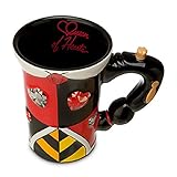 Disney Parks Alice in Wonderland Queen of Hearts Dress Ceramic Mug