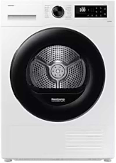 Samsung Series 5 DV90CGC0A0AEEU 9kg Heat Pump Dryer OptimalDry White