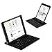 JETech Bluetooth Keyboard Case for iPad Mini 1 2 3 (NOT for iPad Mini 4), 360 Degree Rotation, Multi-Angel Stand